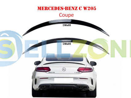 Αεροτομή Πορτ Μπαγκάζ δύο χρωμάτων για Mercedes AMG C Coupe W205 - DMa88/DMa89